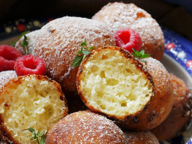 Fried Cottage cheese donuts/ balls